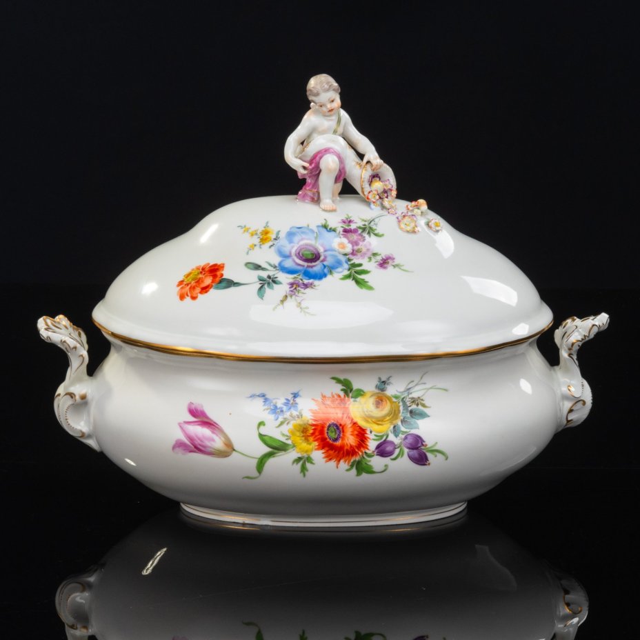 Супница "Плодородие", Meissen (Мейсенский фарфор), Meissener Porzellan (Мейсенский фарфор)