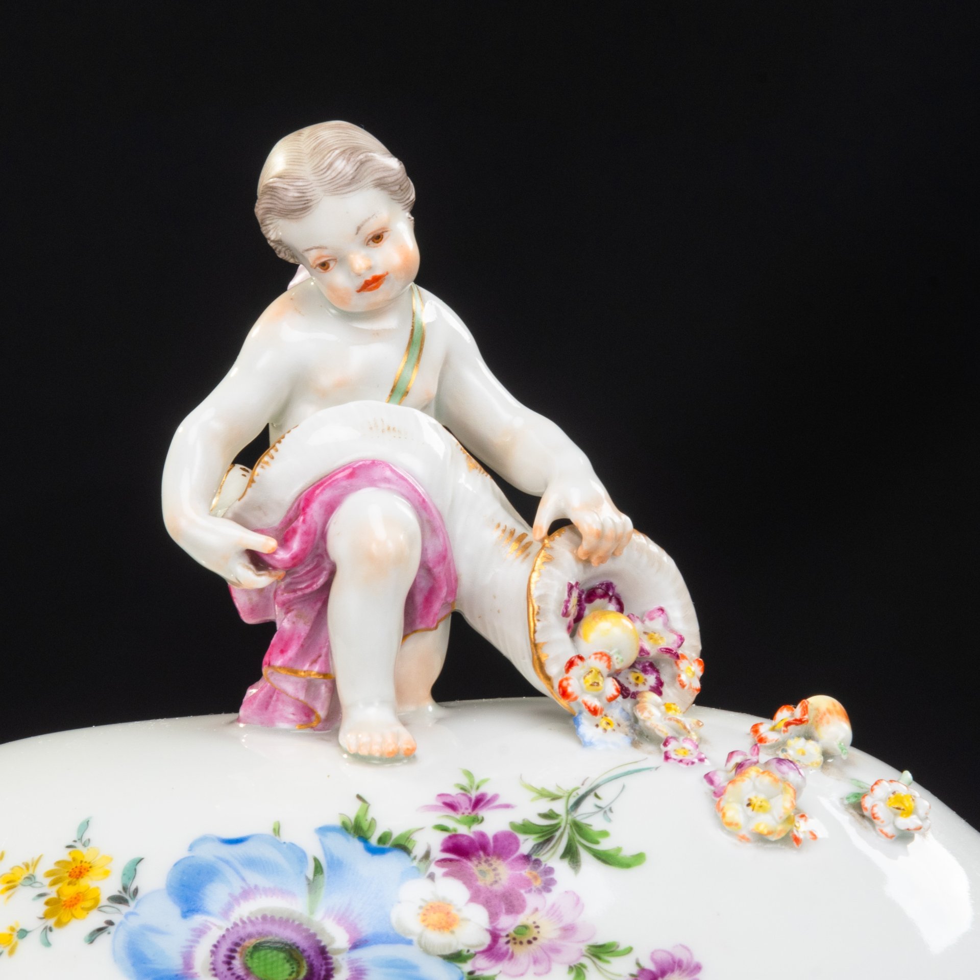 Супница "Плодородие", Meissen (Мейсенский фарфор), Meissener Porzellan (Мейсенский фарфор)