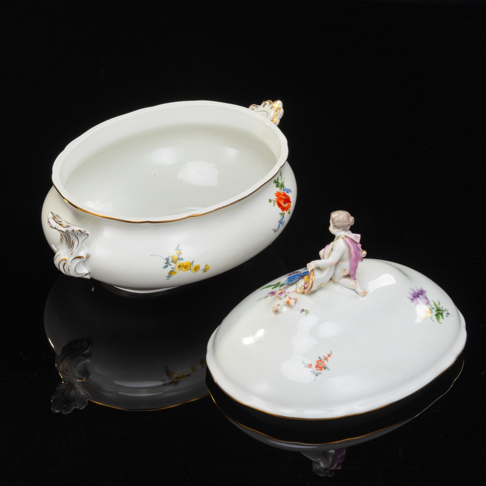 Супница "Плодородие", Meissen (Мейсенский фарфор), Meissener Porzellan (Мейсенский фарфор)
