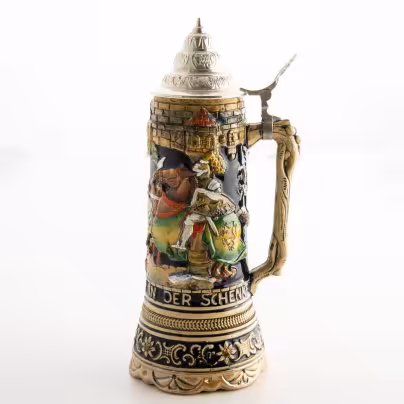 Кружка пивная, музыкальная "Unruhigen zeiten" ("Смутные времена"), Mapsa
