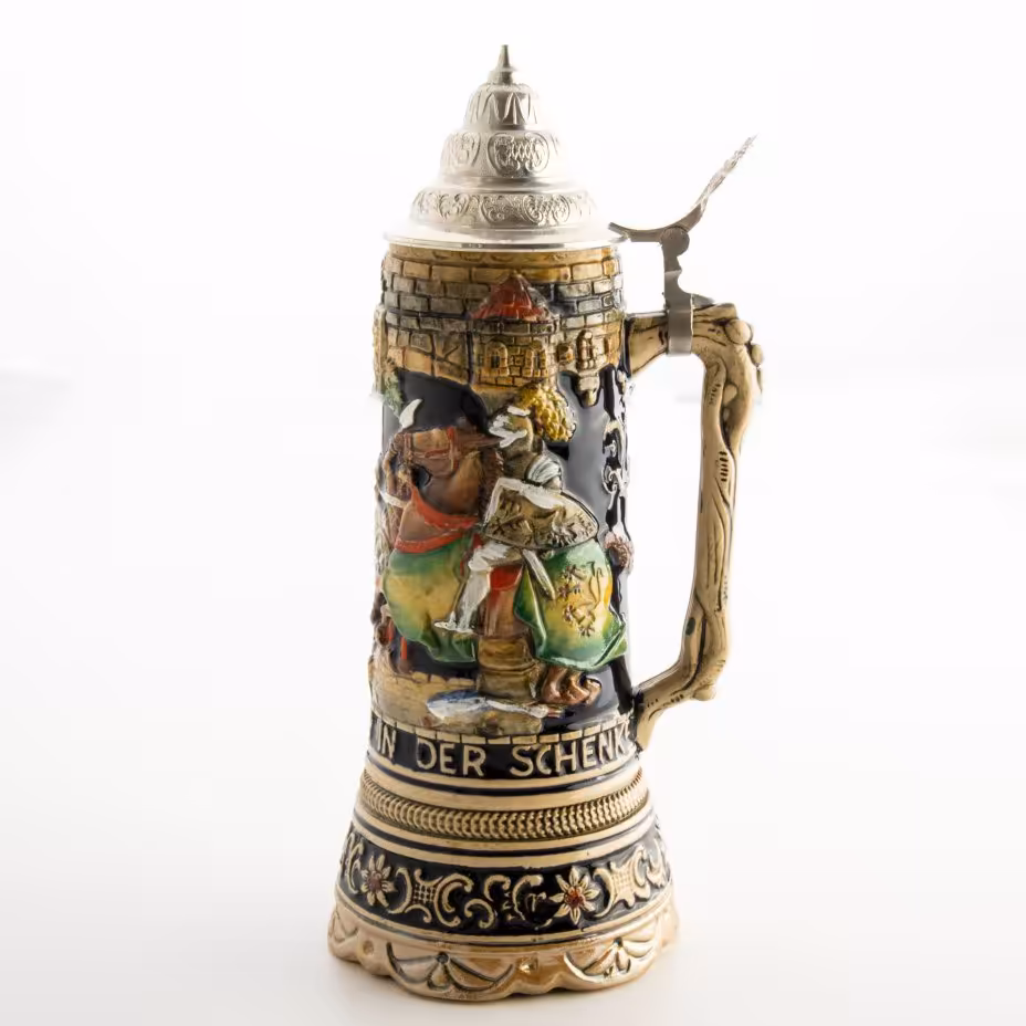 Кружка пивная, музыкальная "Unruhigen zeiten" ("Смутные времена"), Mapsa