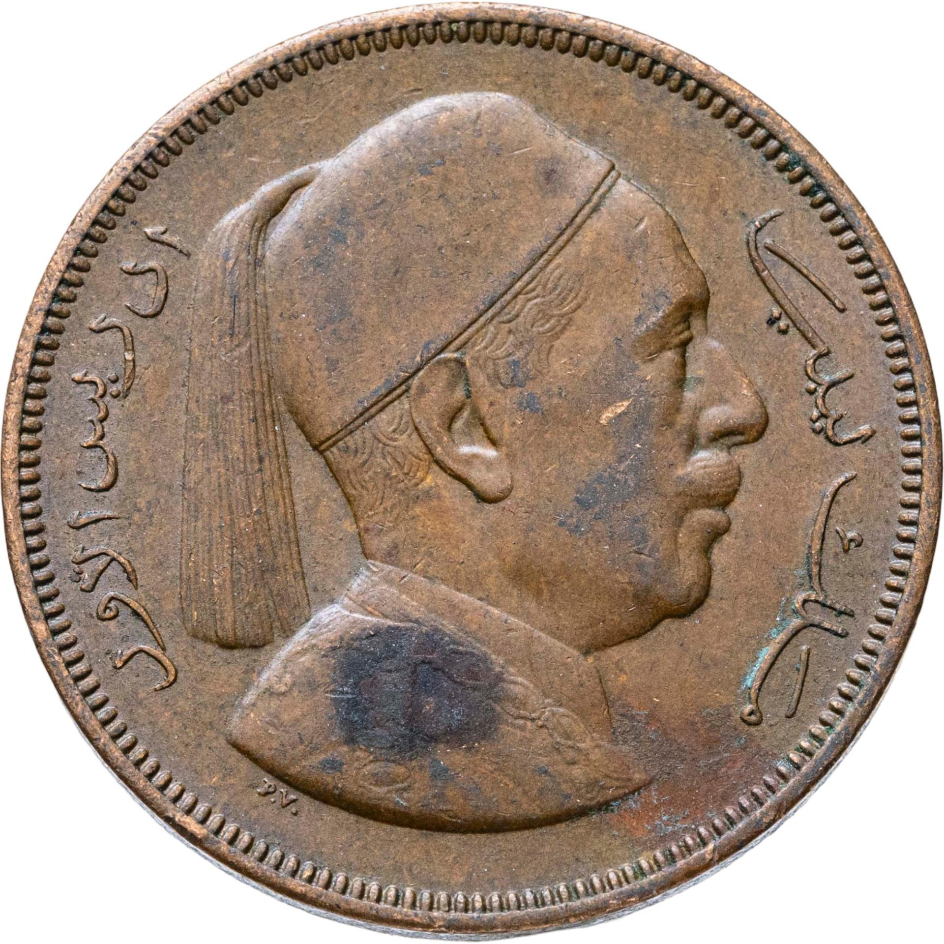 Ливия 5 миллимов (milliemes) 1952