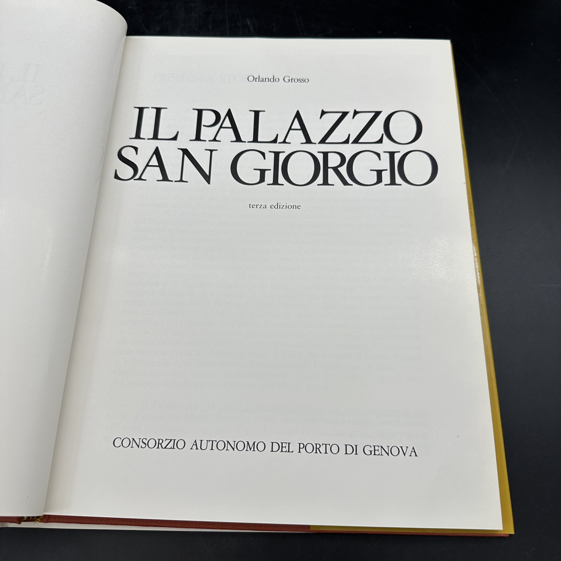 Альбом "Il palazzo San Giorgio" (на итальянском)