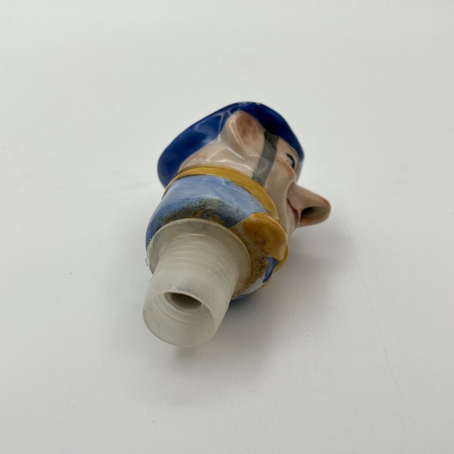 Пробка-наливайка для бутылки в виде мужской головы