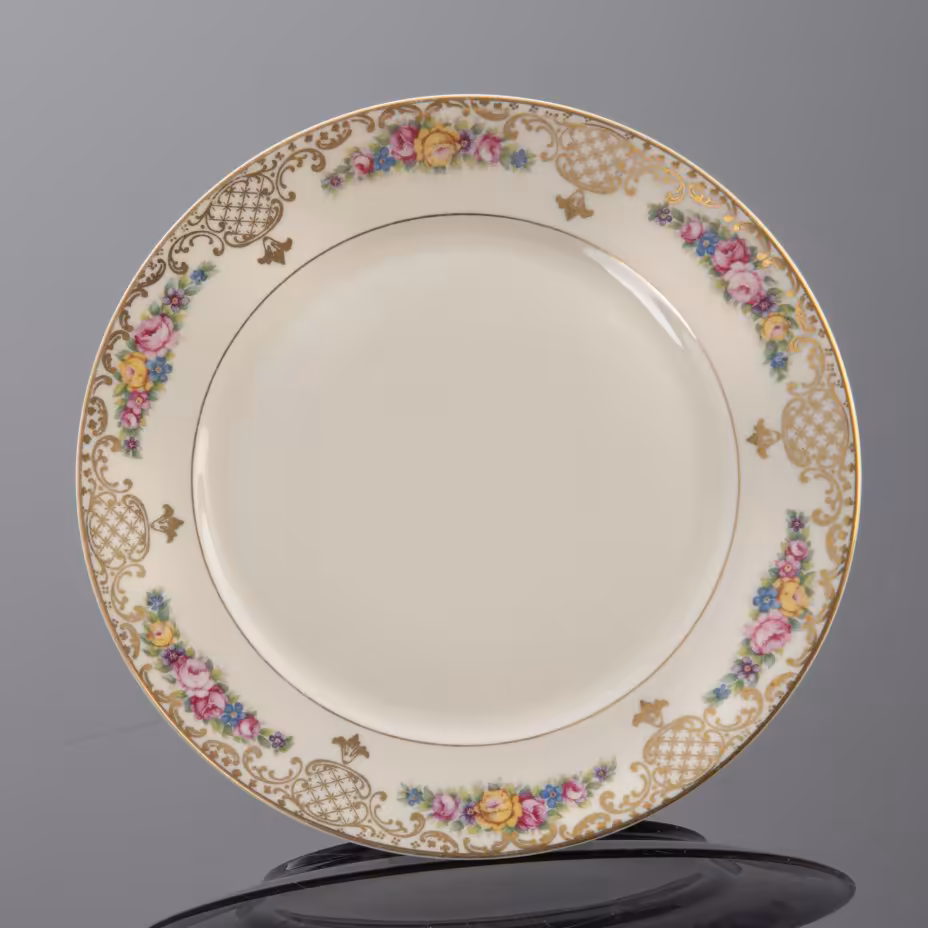 Тарелка с цветочным декором, Rosenthal (Розенталь)
