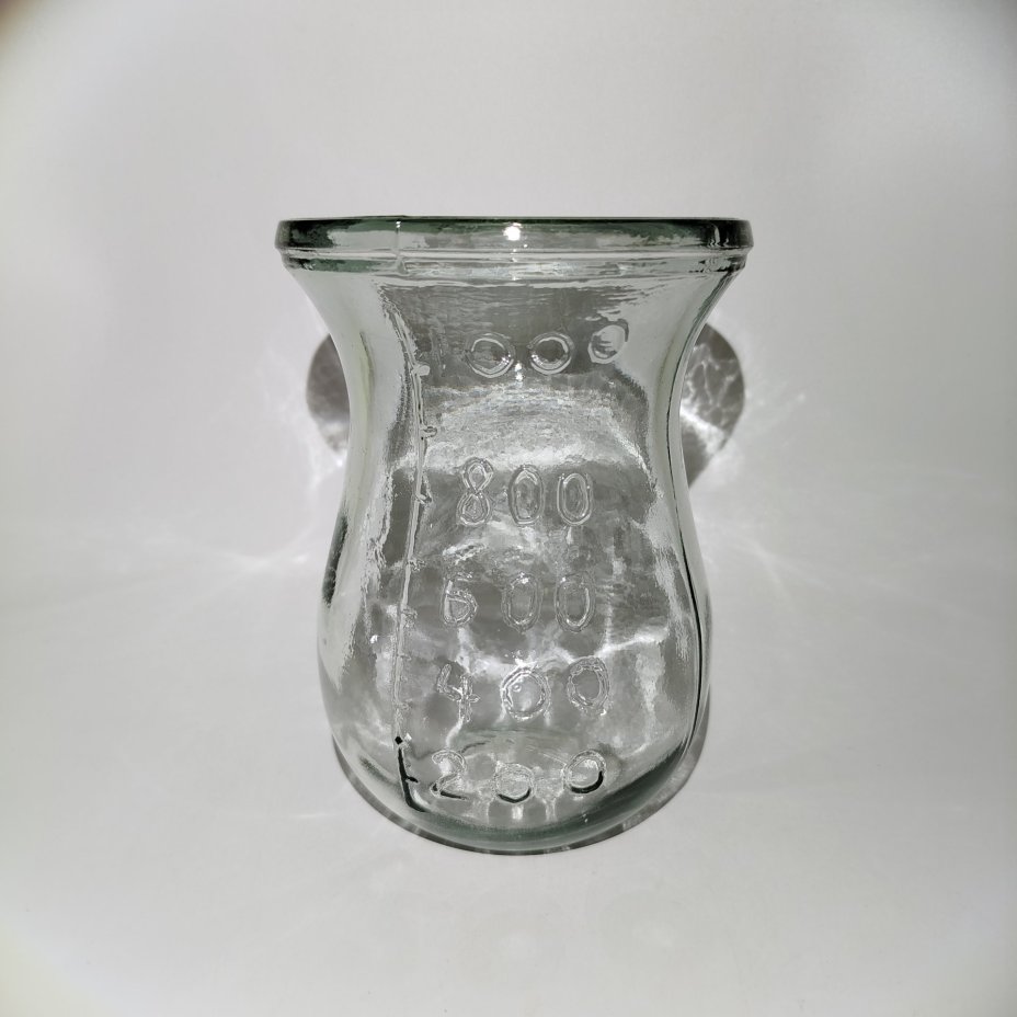 Банка мерная, стекло, СССР, 1930-1960 гг.