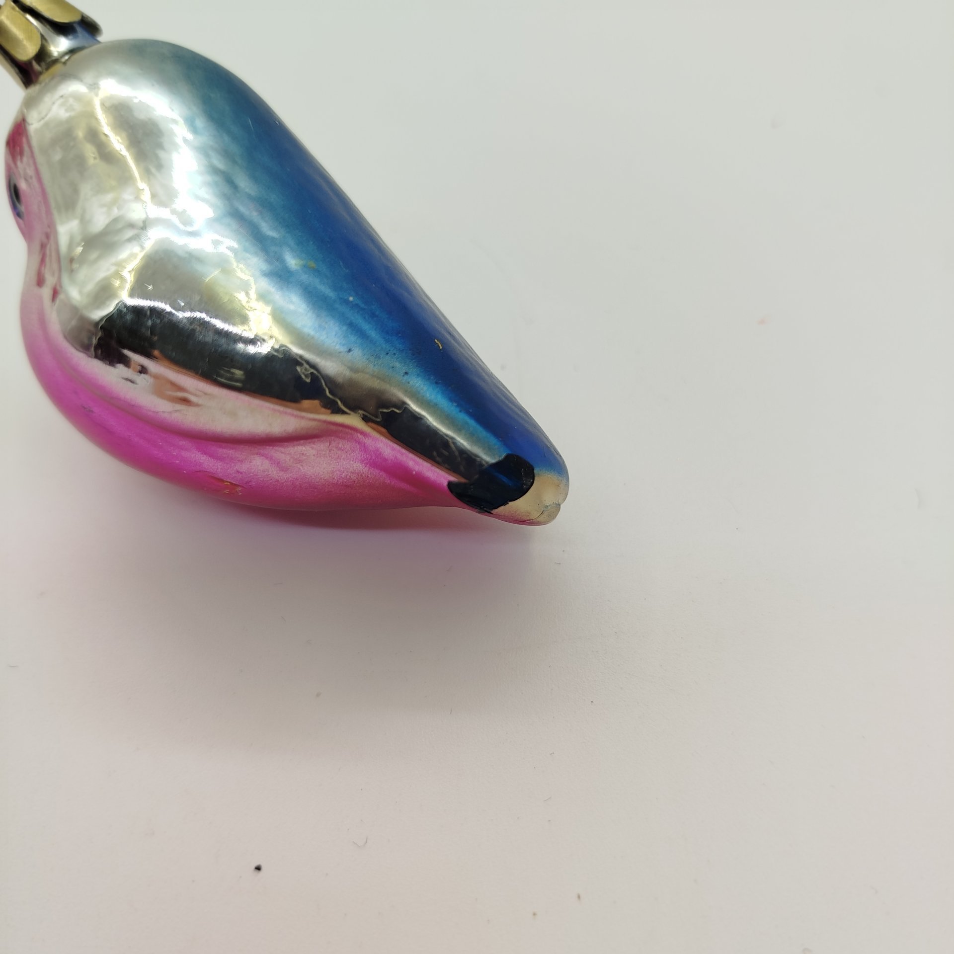 Набор из шести ёлочных игрушек, стекло, металл, роспись, СССР, 1960-1980 гг.