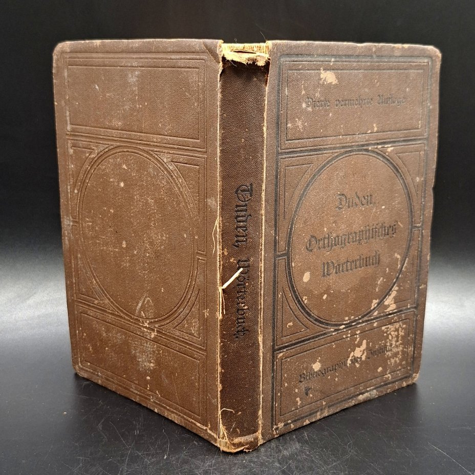 Книга "Vollständiges orthographisches wörterbuch" ("Полный орфографический словарь")