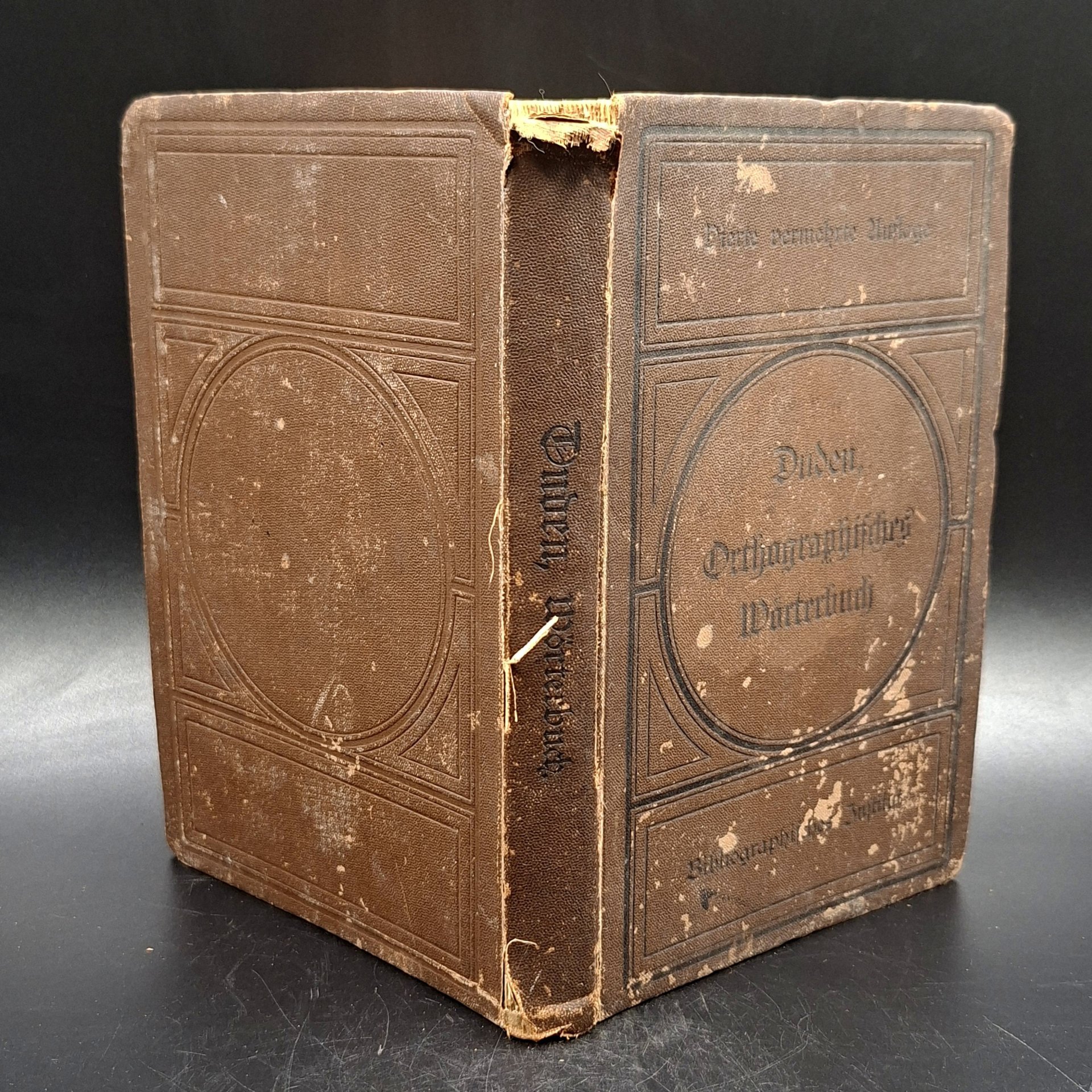 Книга "Vollständiges orthographisches wörterbuch" ("Полный орфографический словарь")