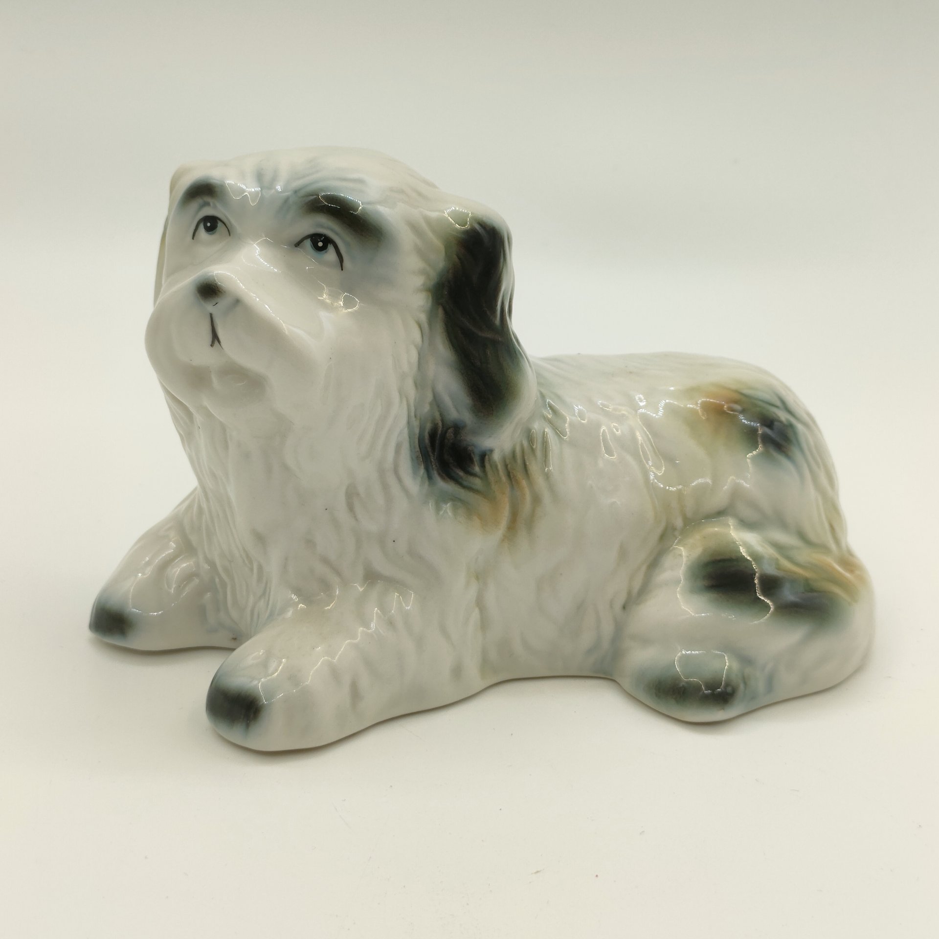 Статуэтка "Бобтейл", фарфор, роспись, Европа, 1980-2000 гг.