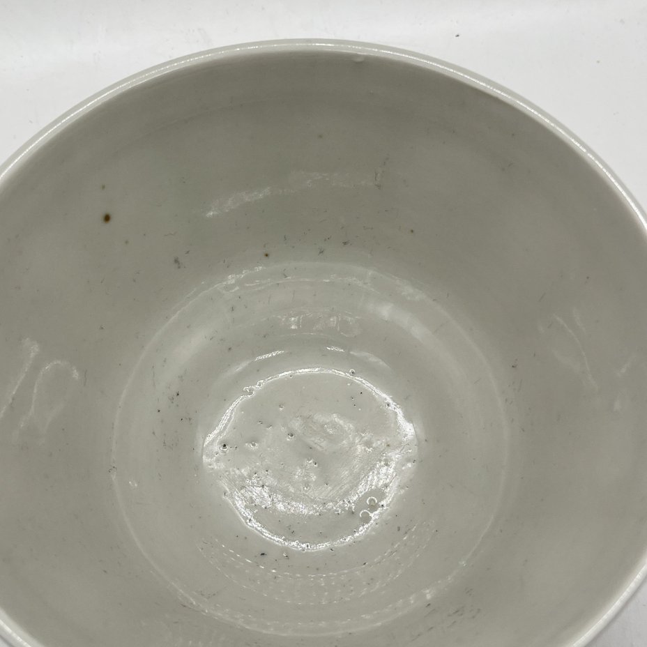 Конфетница с расписным цветочным декором, фарфор, роспись, Речицкий фарфоровый завод (Гжель), СССР, 1972-1985 гг.