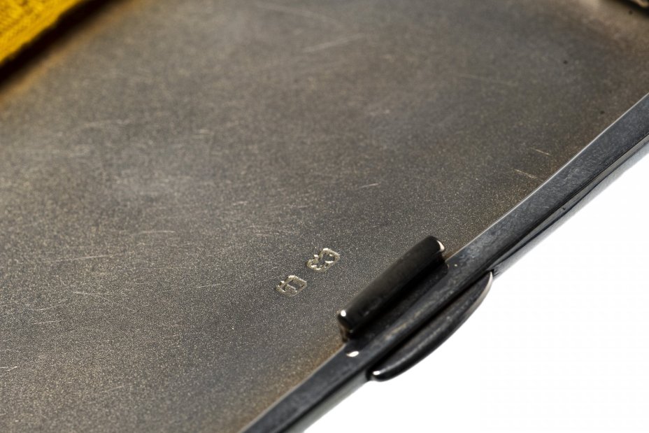 Портсигар, фирма «J.Gloster Ltd.», серебро 925 пр., Бирмингем, Великобритания, 1935 г.
