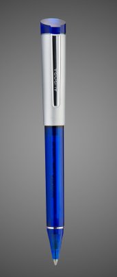 Шариковая ручка Aurora K Colour Resin blue CT, в подарочной коробке, Металлы: латунь, смола, сталь, хром