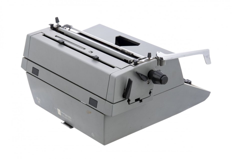 Печатная машинка "Optima M14", металл, пластик, Германия, 1962-1980 гг., Optima