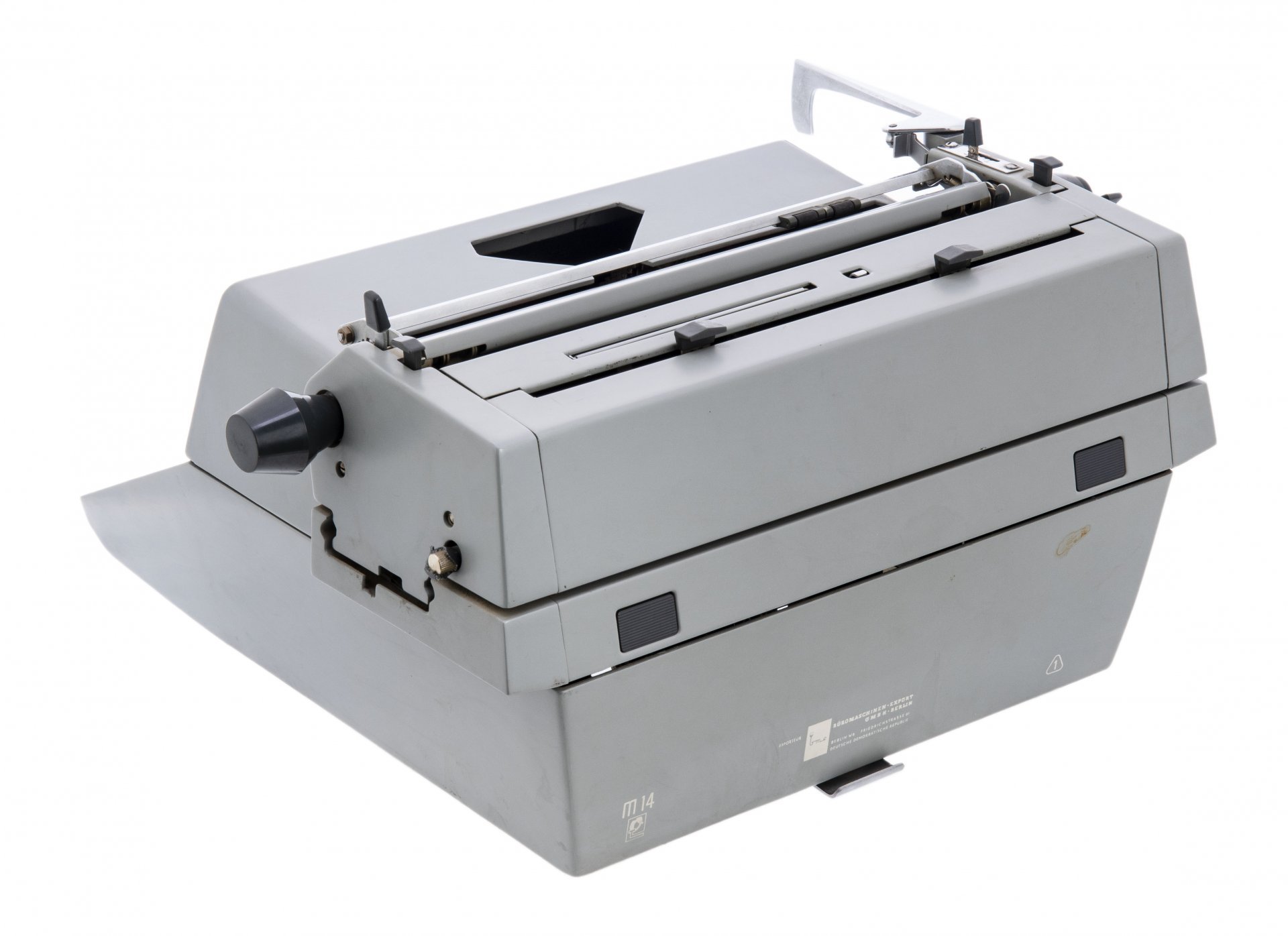 Печатная машинка "Optima M14", металл, пластик, Германия, 1962-1980 гг., Optima