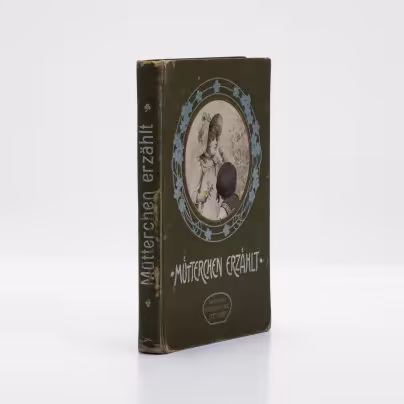 Детская книга "Mütterchen erzählt" (Мамины рассказы)  Шанц Фрида, (на немецком языке), Издательство «Loewe Verlag Ferdinand Carl Stuttgart»