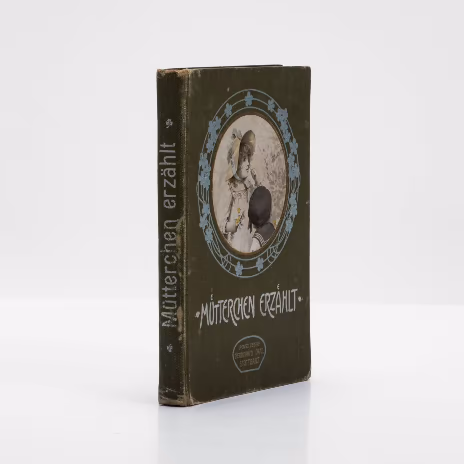 Детская книга "Mütterchen erzählt" (Мамины рассказы)  Шанц Фрида, (на немецком языке), Издательство «Loewe Verlag Ferdinand Carl Stuttgart»