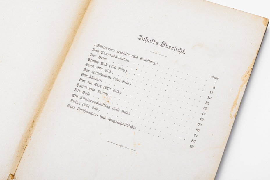Детская книга "Mütterchen erzählt" (Мамины рассказы)  Шанц Фрида, (на немецком языке), Издательство «Loewe Verlag Ferdinand Carl Stuttgart»