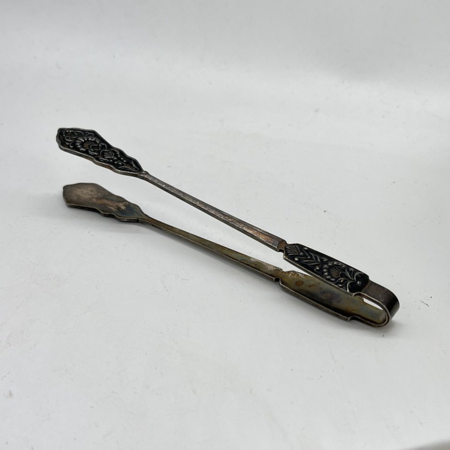 Щипцы для сахара с флоральным декором