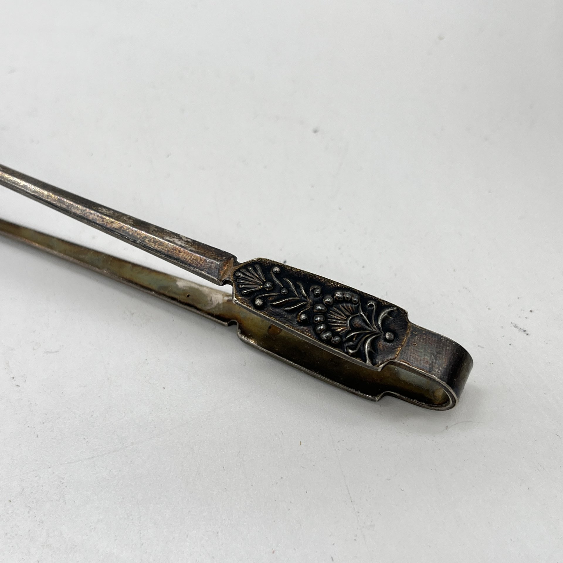 Щипцы для сахара с флоральным декором