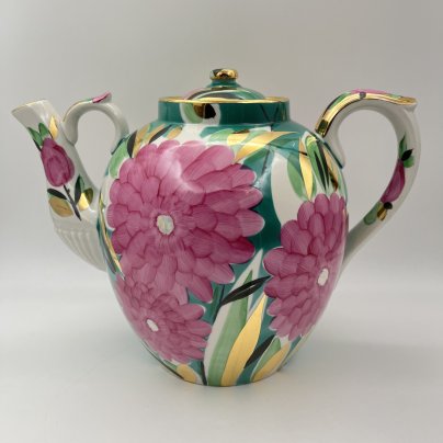 Чайник доливной (трактирный) "Хризантемы"