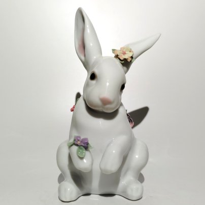 Статуэтка "Кролик", фарфор, роспись, Lladro, Lladro