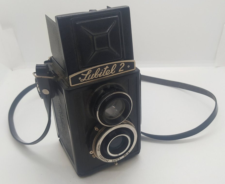 Фотоаппарат "Любитель-2" в оригинальном кофре, ЛОМО (Ленинградское оптико-механическое объединение)