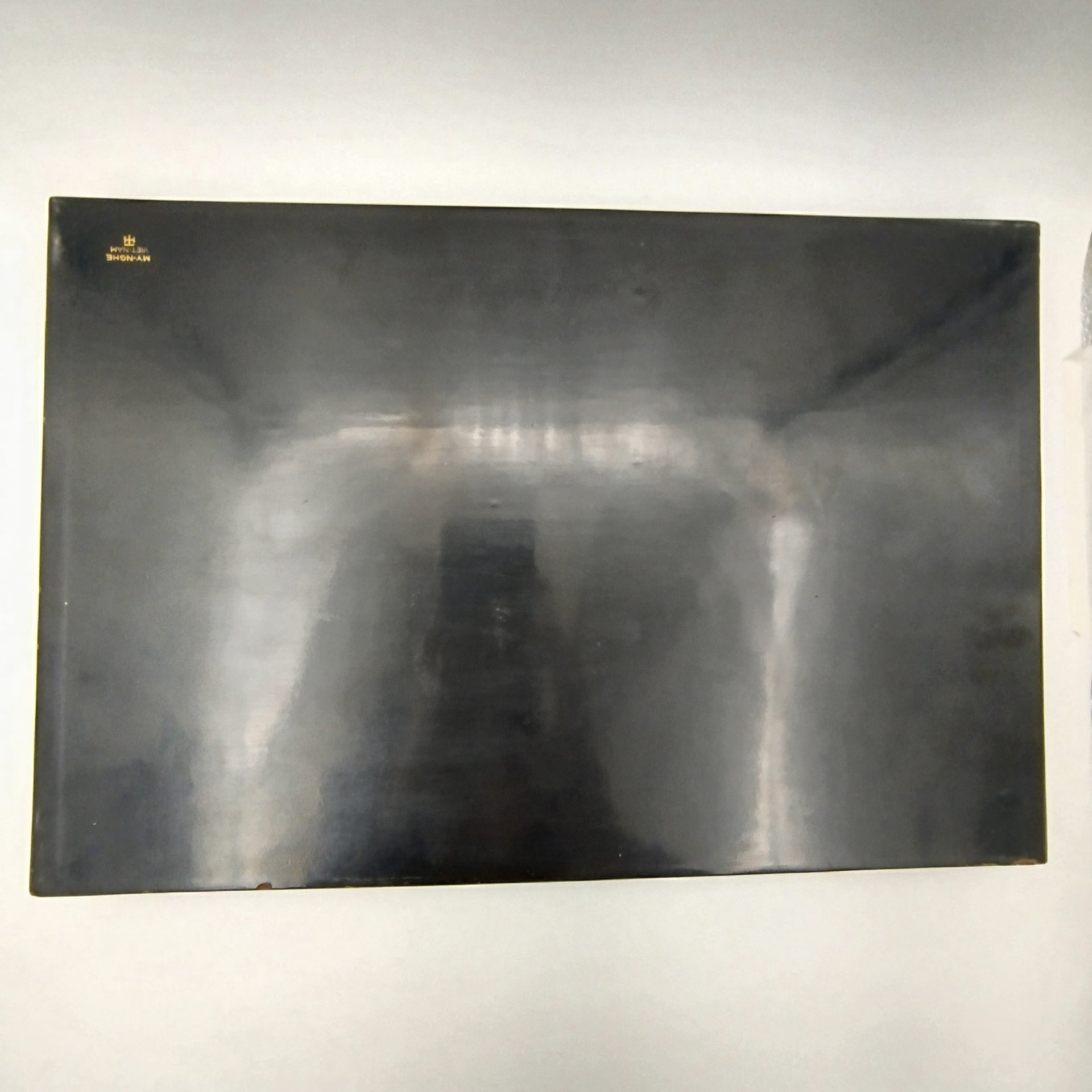 Поднос прямоугольной формы с пейзажным декором