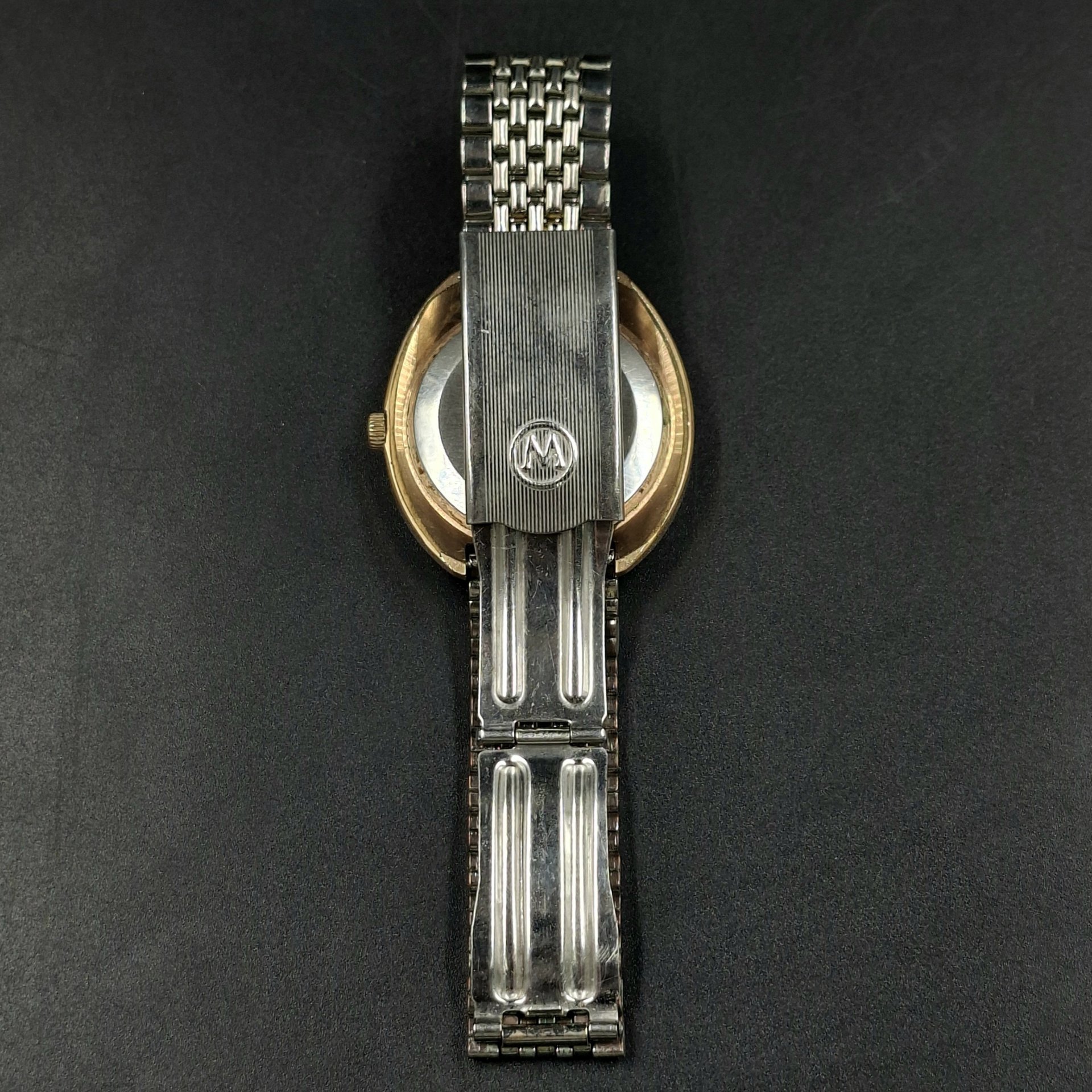 Часы наручные мужские «Ракета», металл, стекло, Петродворцовый часовой завод «Ракета», СССР, 1970-1990 гг.