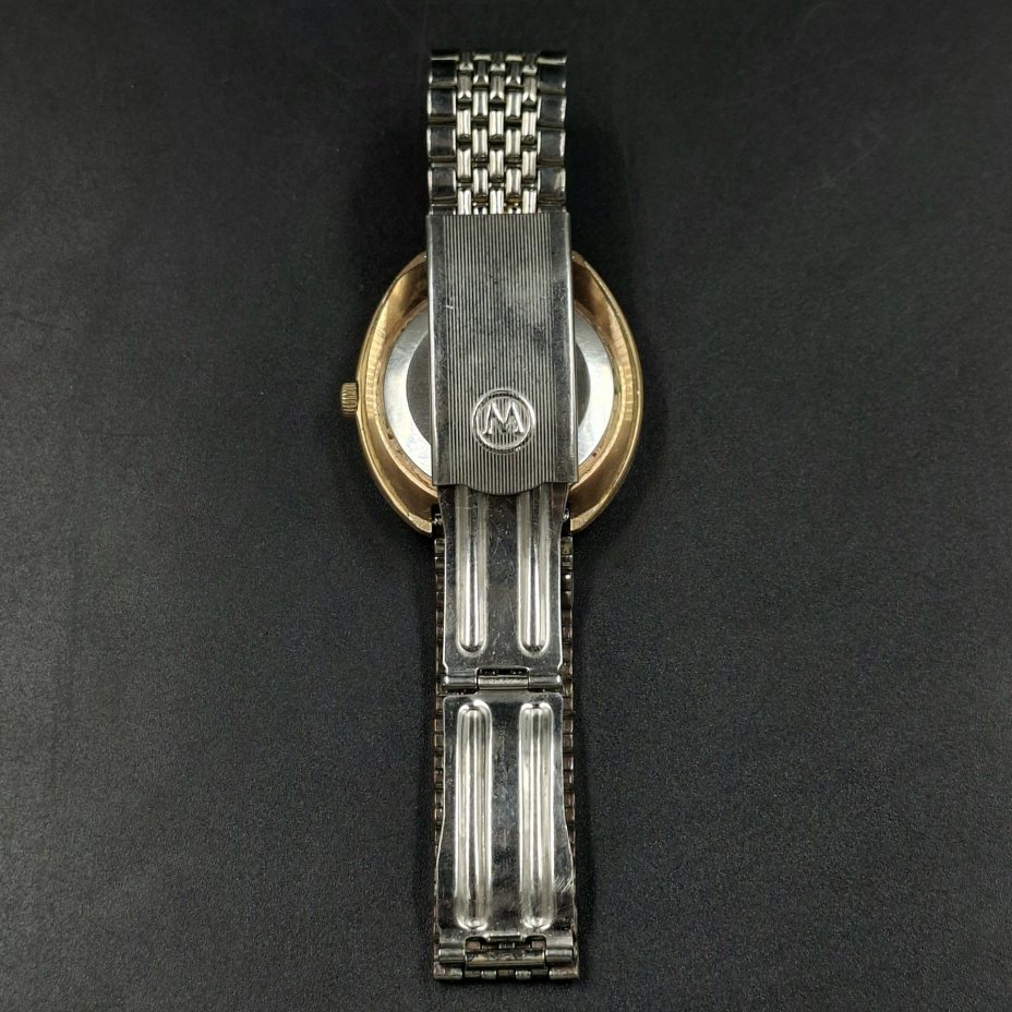 Часы наручные мужские «Ракета», металл, стекло, Петродворцовый часовой завод «Ракета», СССР, 1970-1990 гг.