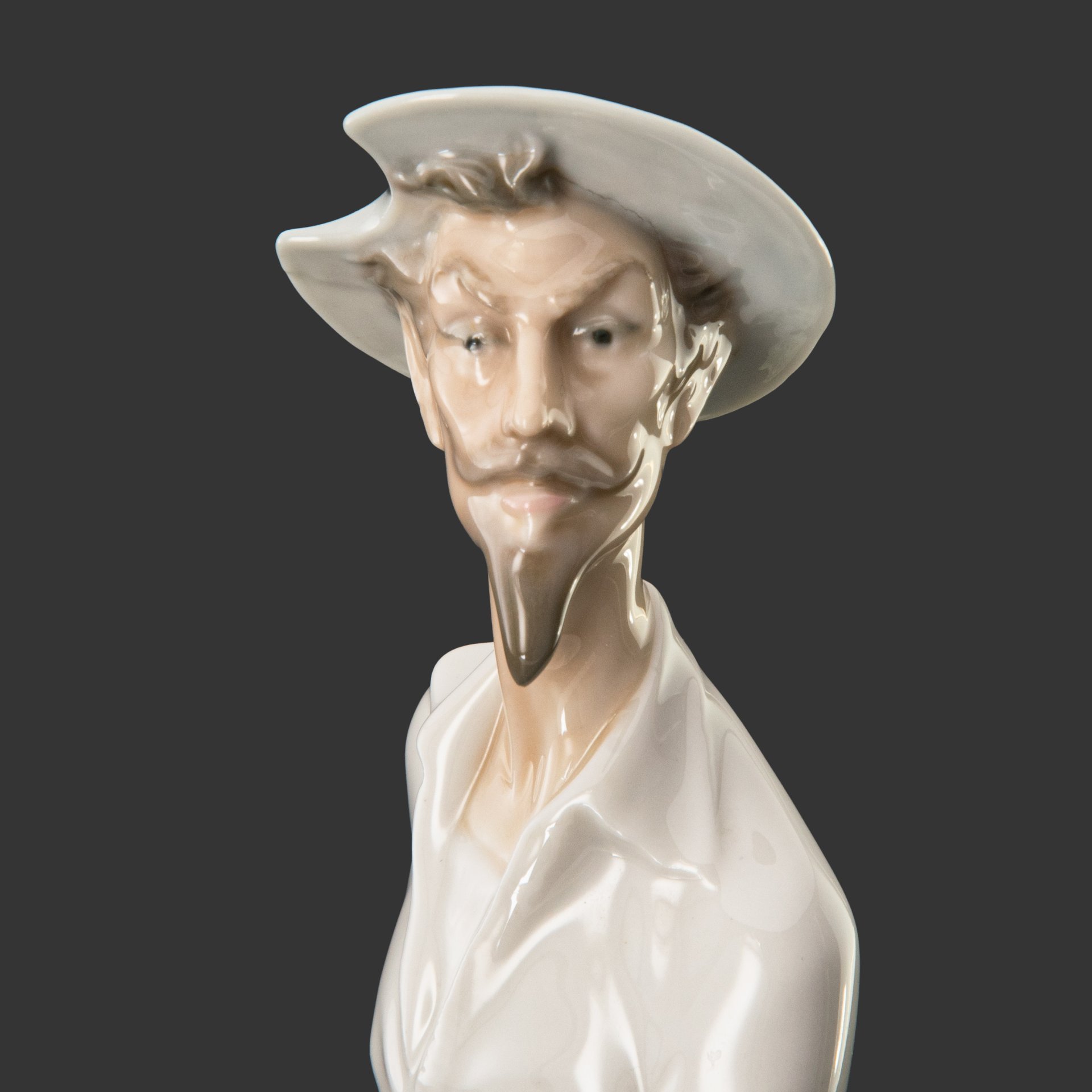 Статуэтка "Дон Кихот", скульптор Salvador Furio, фарфор, роспись, Lladro, Испания, 1977-1984 гг.