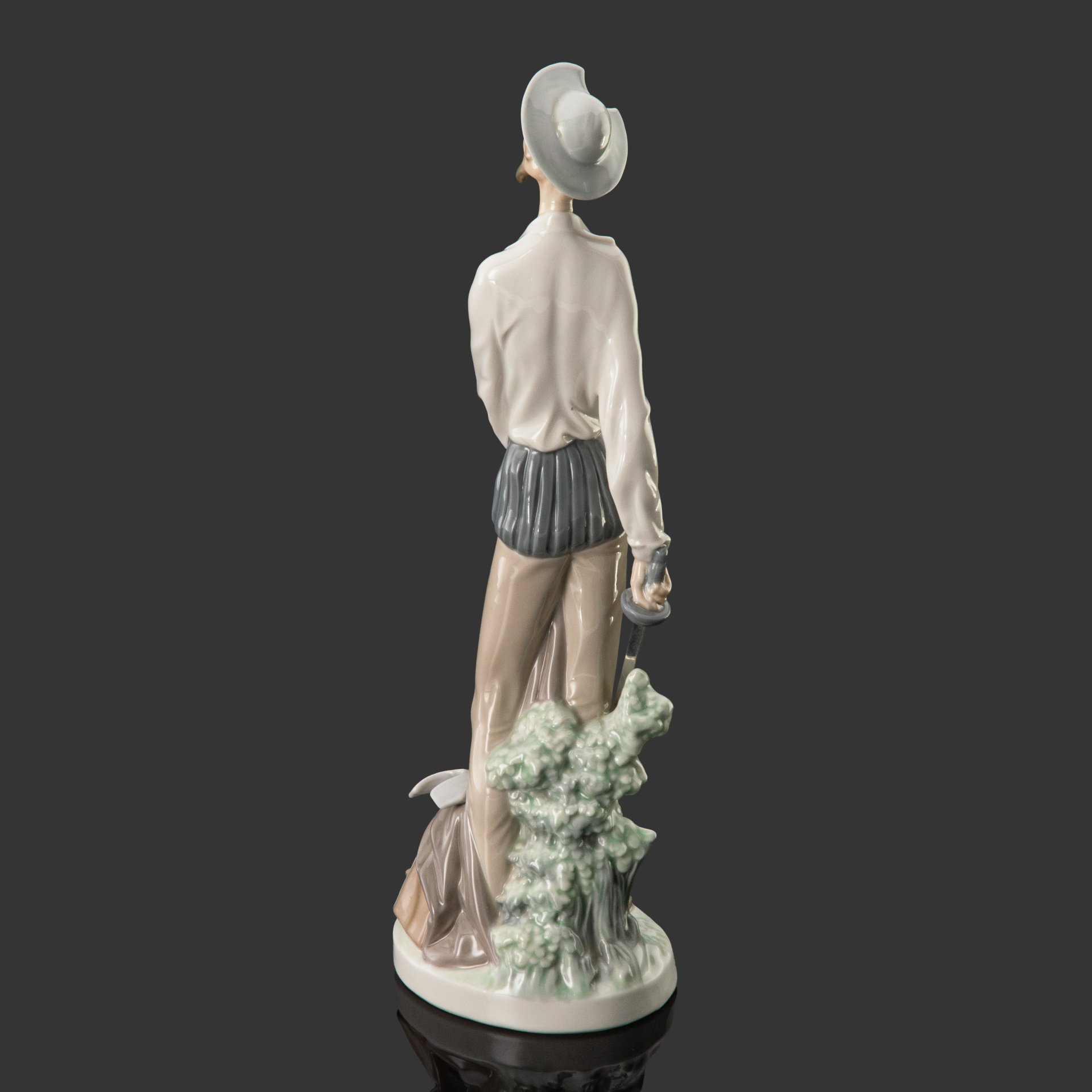 Статуэтка "Дон Кихот", скульптор Salvador Furio, фарфор, роспись, Lladro, Испания, 1977-1984 гг.