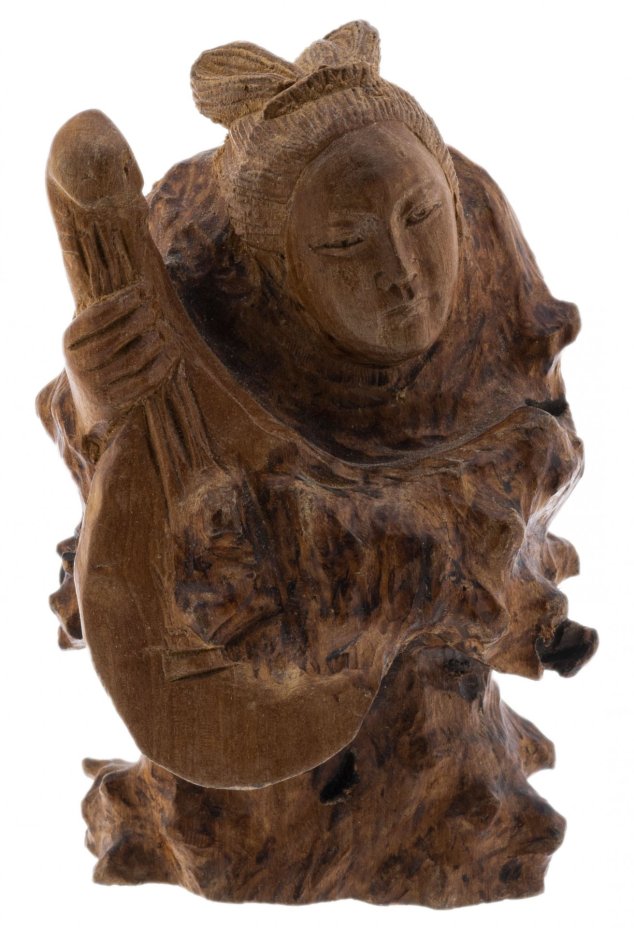 Статуэтки "Семь богов счастья", самшит, резьба, Азия, 1990-2000 г.