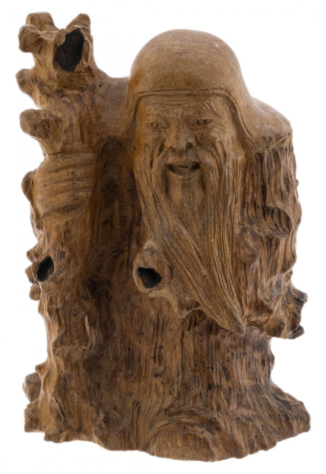 Статуэтки "Семь богов счастья", самшит, резьба, Азия, 1990-2000 г.