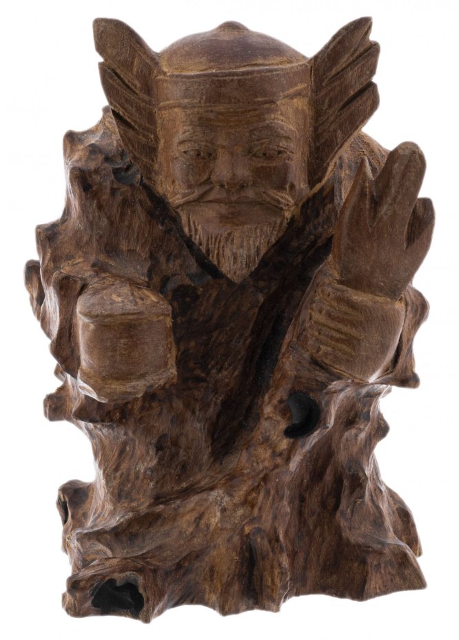 Статуэтки "Семь богов счастья", самшит, резьба, Азия, 1990-2000 г.