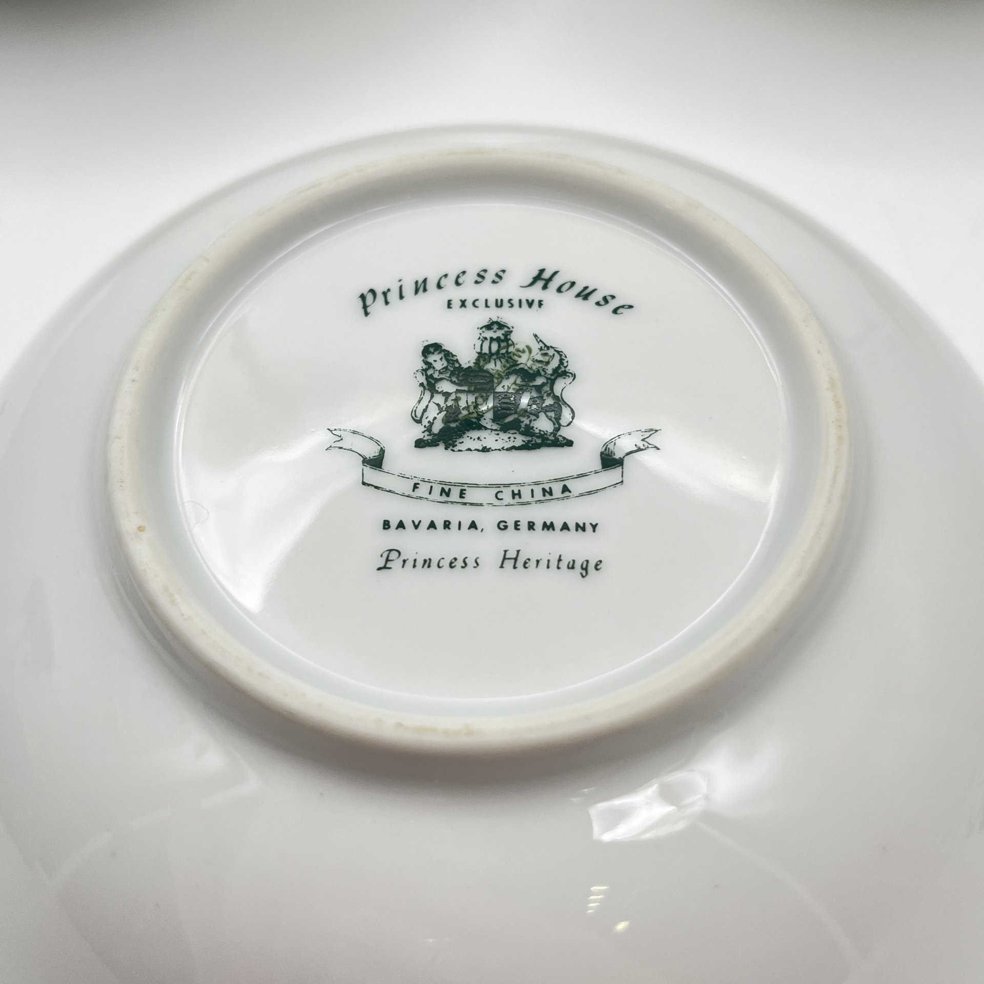 Набор из 6-ти пиал "Ягоды и фрукты", Princess House Bavaria, фарфор, деколь, золочение, Германия, 1990-2010 гг.