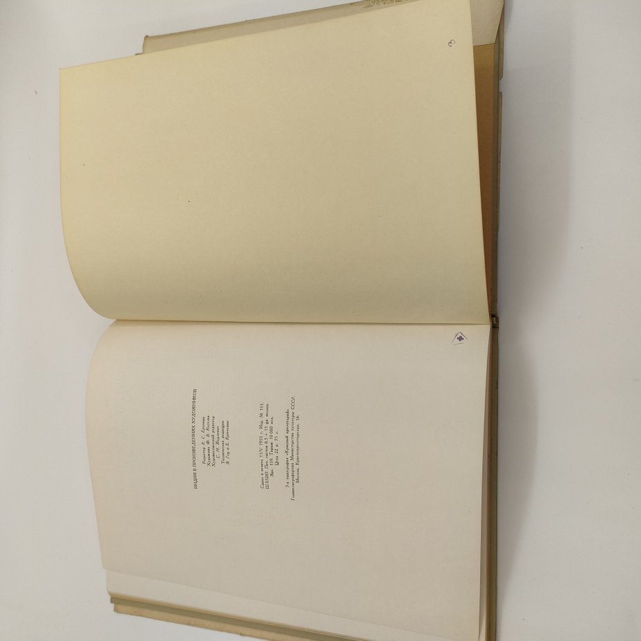 Альбом "Индия в произведениях художников", редактор К.С. Еринова, художник Ф.В. Киселев, бумага, печать, Государственное издательство изобразительного искусства, СССР, 1955 г.