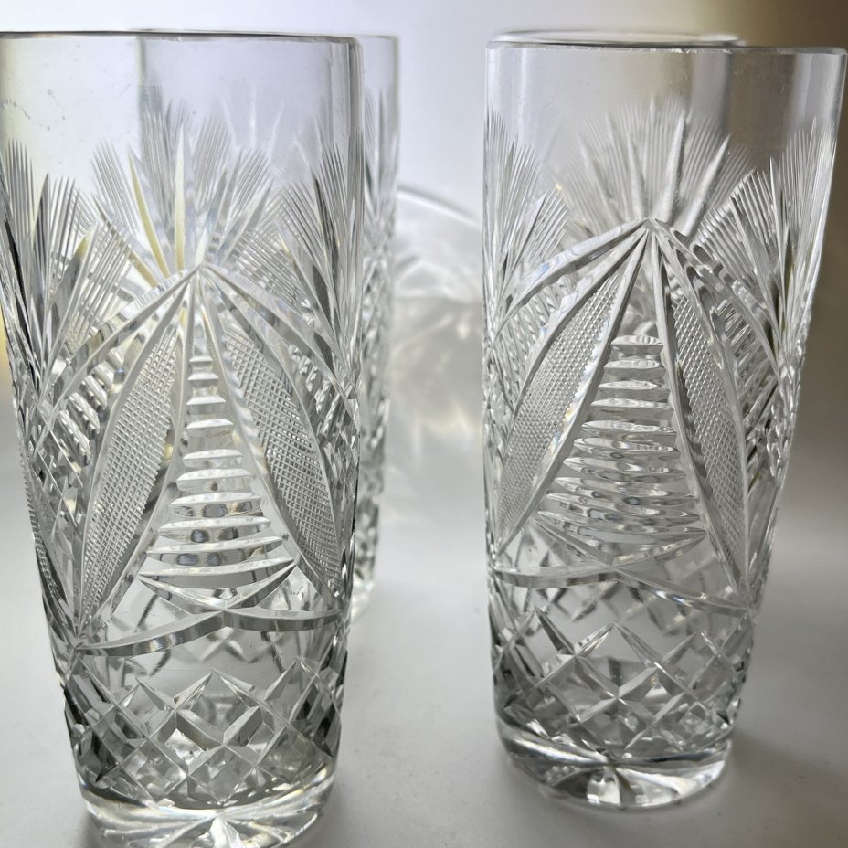 Набор для прохладительных напитков из 4 стаканов