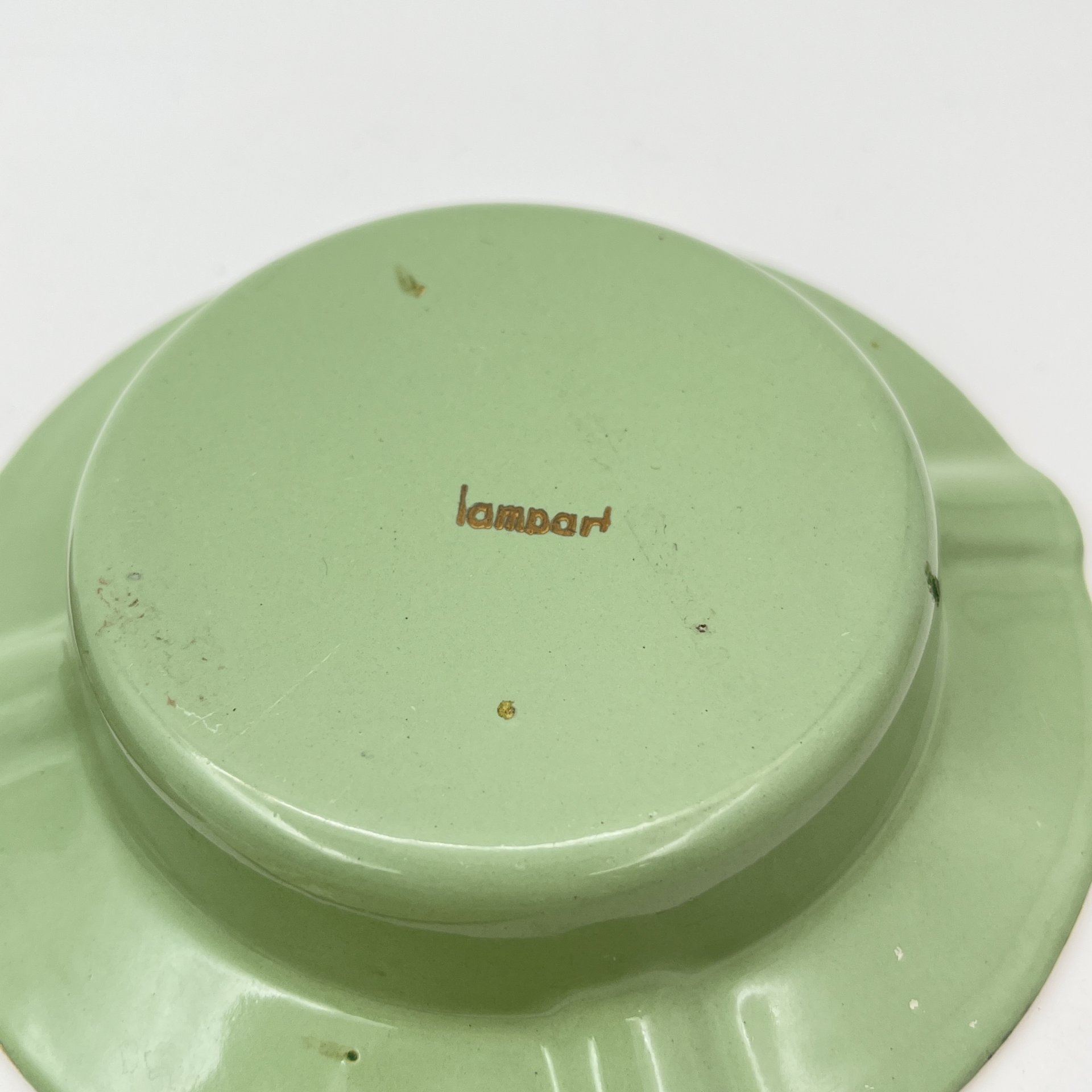 Комплект пепельниц  с радужным градиентом, металл, эмали, золочение, Европа, 1970-1990 гг.