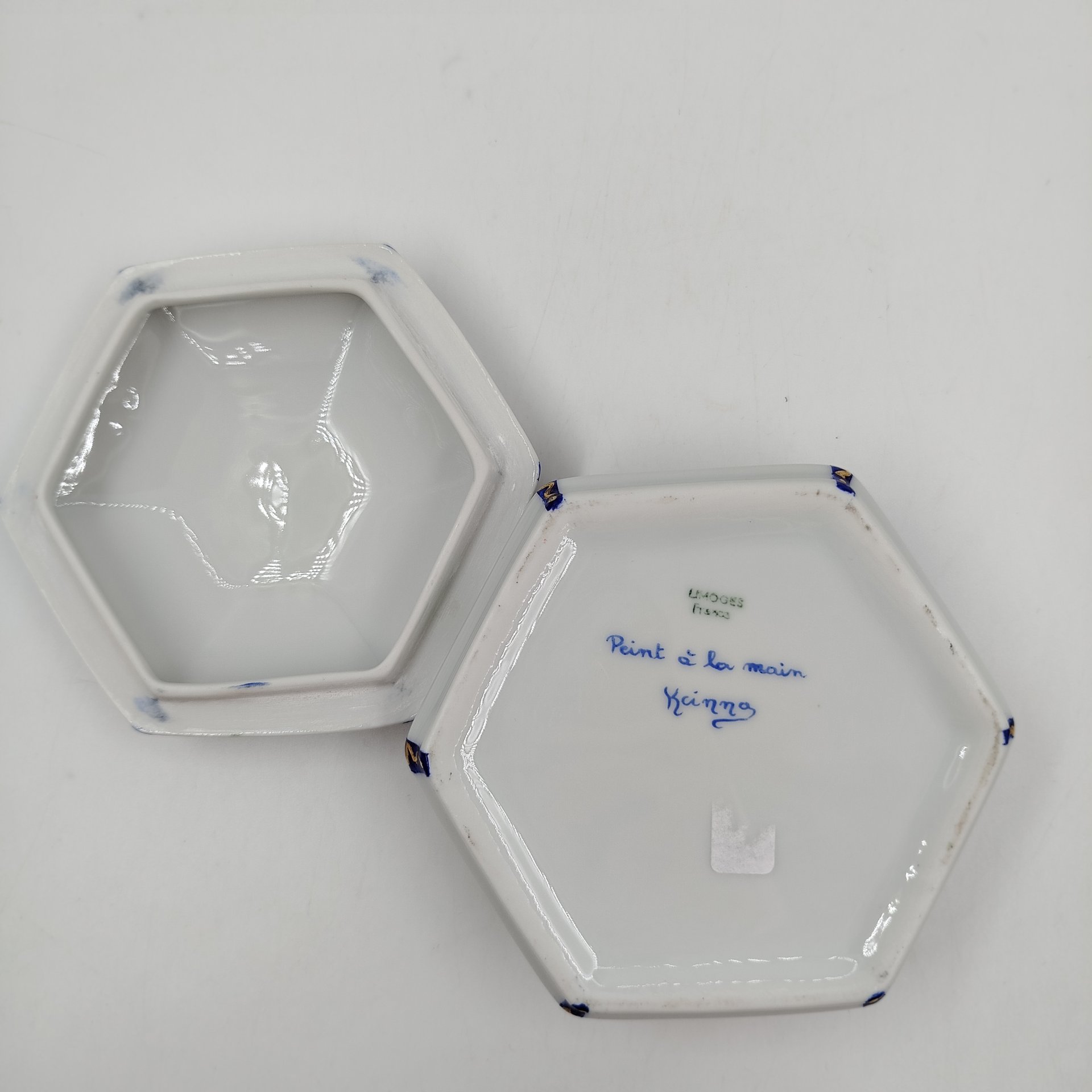 Шкатулка с изображением мейсенского букета, Porcelaine d’Art – Exclusivité R. Leclair, Limoges