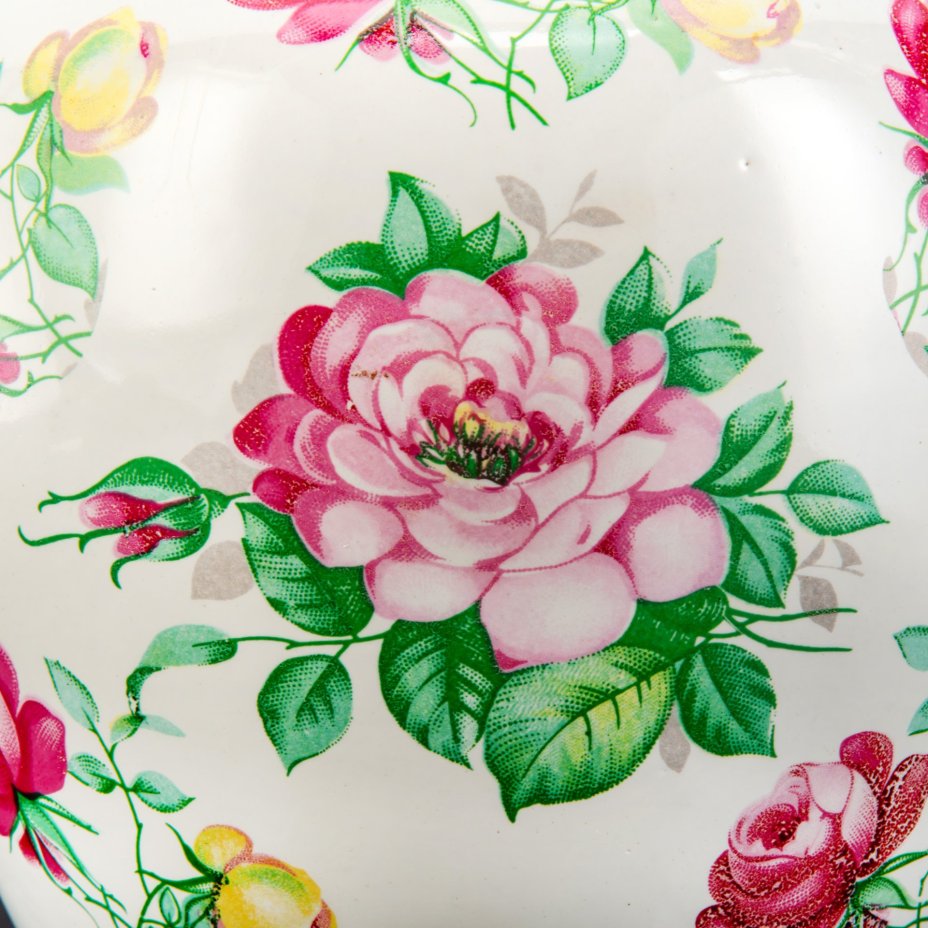 Чайник доливной "55 лет" с флоральным декором