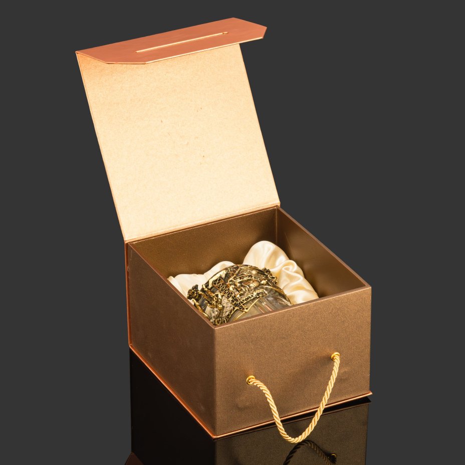 Бокал для виски "Строители" (в оригинальной подарочной упаковке)