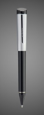 Шариковая ручка Aurora K Colour Resin black CT, в подарочной коробке, Металлы: латунь, смола, сталь, хром