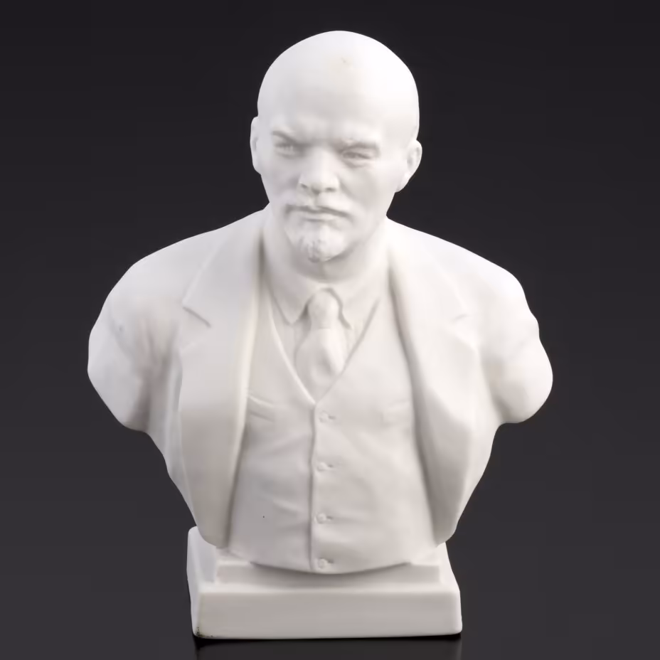 Бюст В.И. Ленина, Ленинградский фарфоровый завод (ЛФЗ)