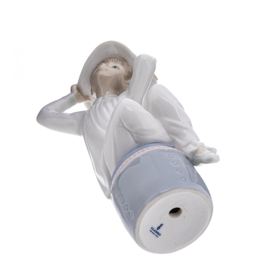 Статуэтка "Девочка в шляпе", фарфор, роспись, фирма "Lladro", Испания, 1971-1974 гг., Lladro