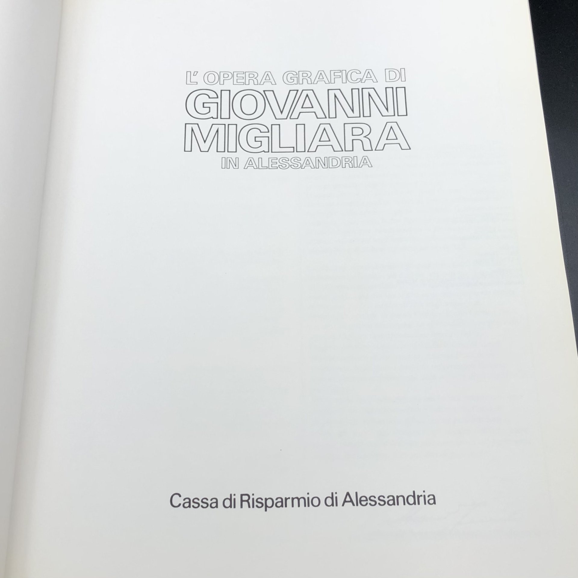 Книга с иллюстрациями "L'opera grafica di Giovanni Migliara in Alessandria" Мария Гоззоли (на итальянском языке)