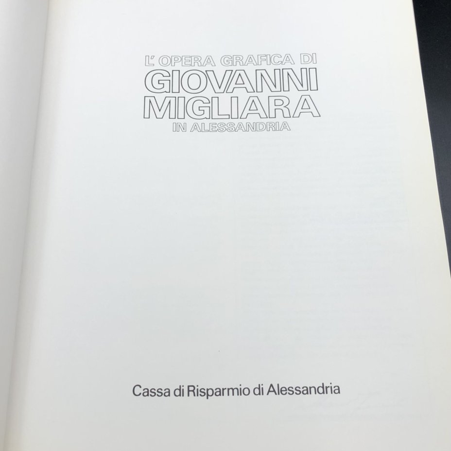 Книга с иллюстрациями "L'opera grafica di Giovanni Migliara in Alessandria" Мария Гоззоли (на итальянском языке)