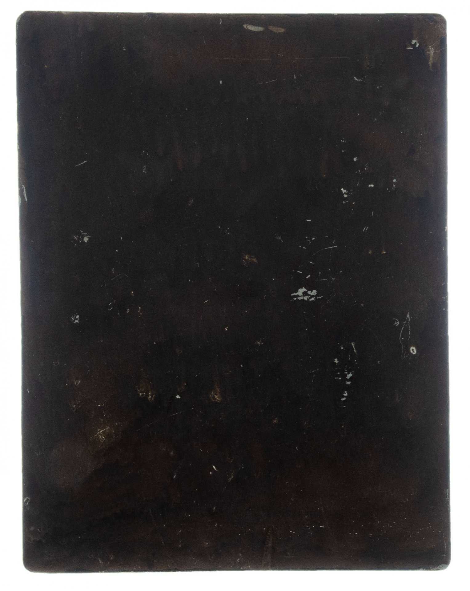 Доска для офорта "Вдохновение", металл, гравировка, крашение, СССР, 1970-1990 гг.