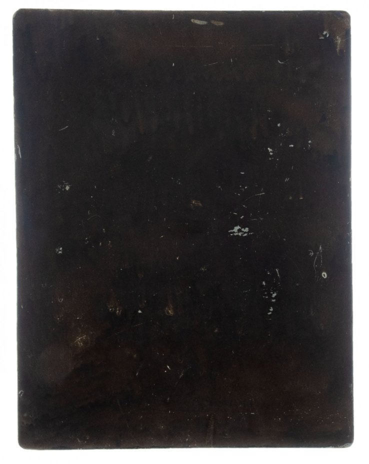 Доска для офорта "Вдохновение", металл, гравировка, крашение, СССР, 1970-1990 гг.