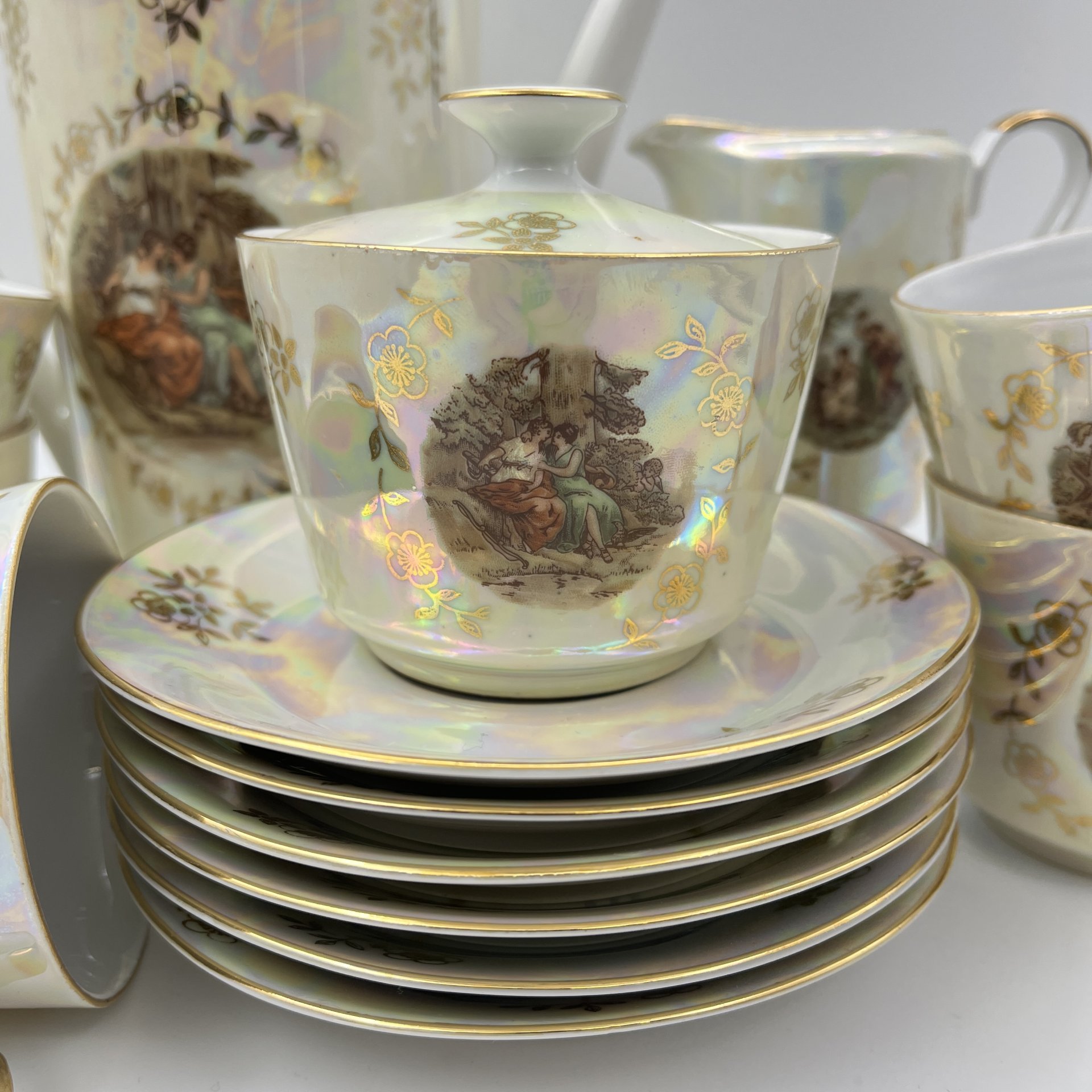 Чайно-кофейный сервиз "Мадонна" на 6 персон (15 предметов)